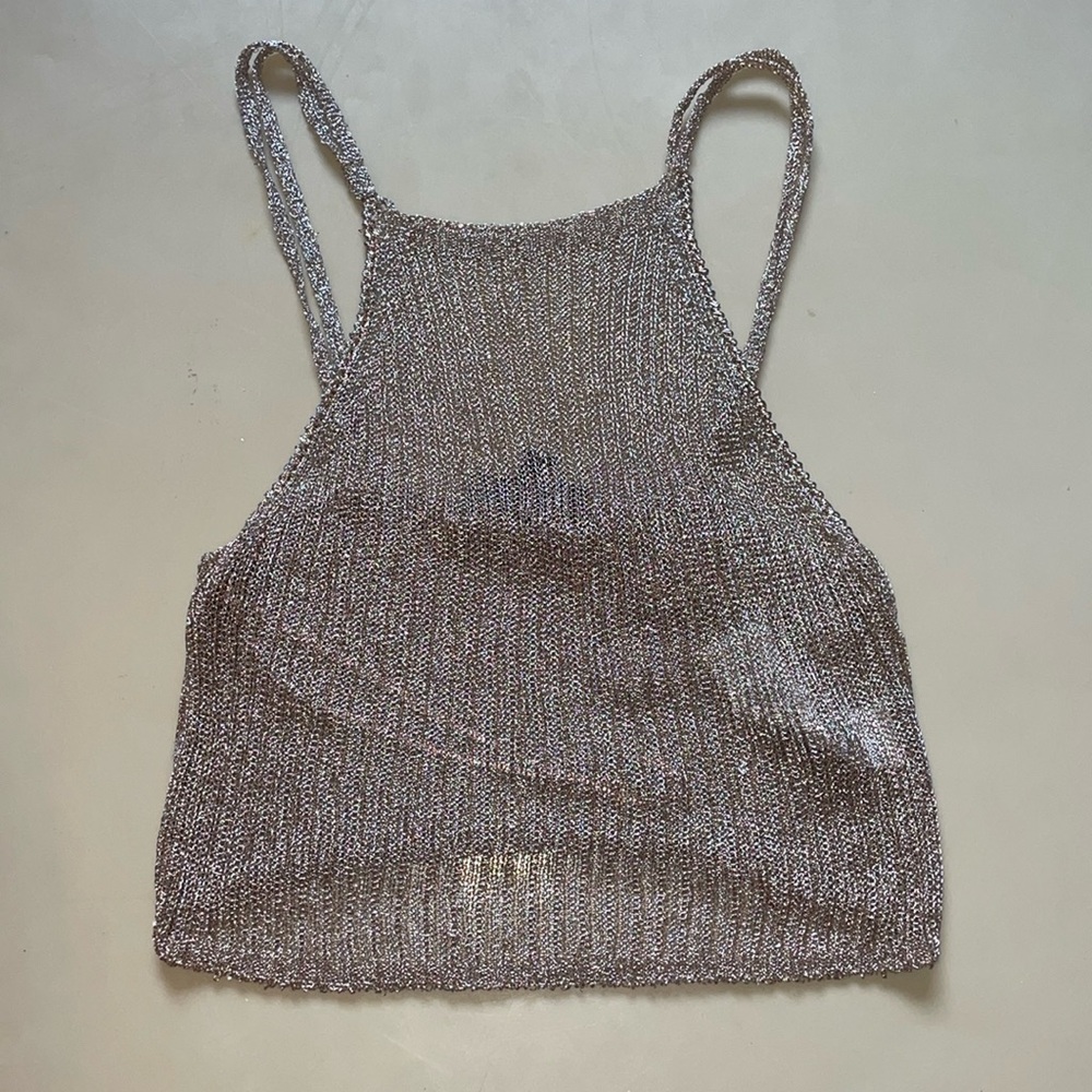 Rose Gold TopShop Chain Halter